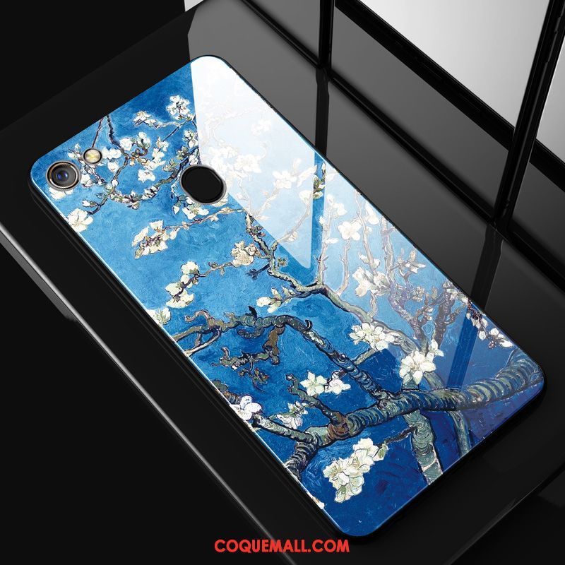 Étui Oppo A73 Mode Net Rouge Blanc, Coque Oppo A73 Incassable Dessin Animé