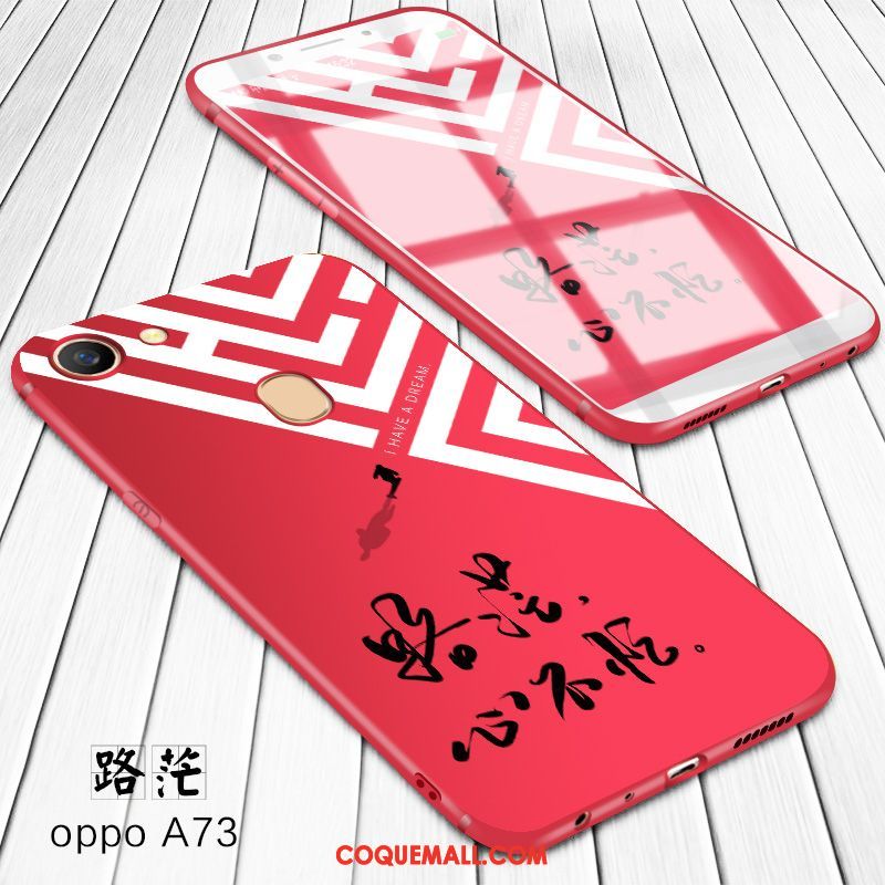 Étui Oppo A73 Personnalité Fluide Doux Tendance, Coque Oppo A73 Téléphone Portable Incassable