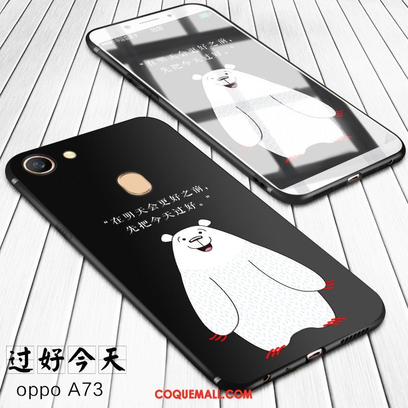 Étui Oppo A73 Personnalité Fluide Doux Tendance, Coque Oppo A73 Téléphone Portable Incassable