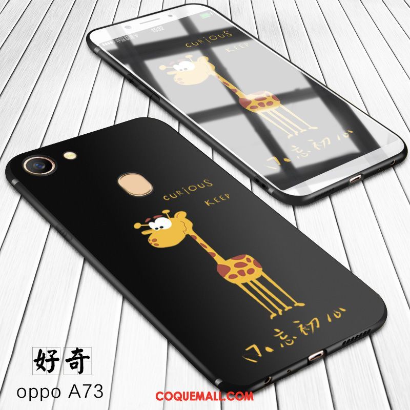 Étui Oppo A73 Personnalité Fluide Doux Tendance, Coque Oppo A73 Téléphone Portable Incassable