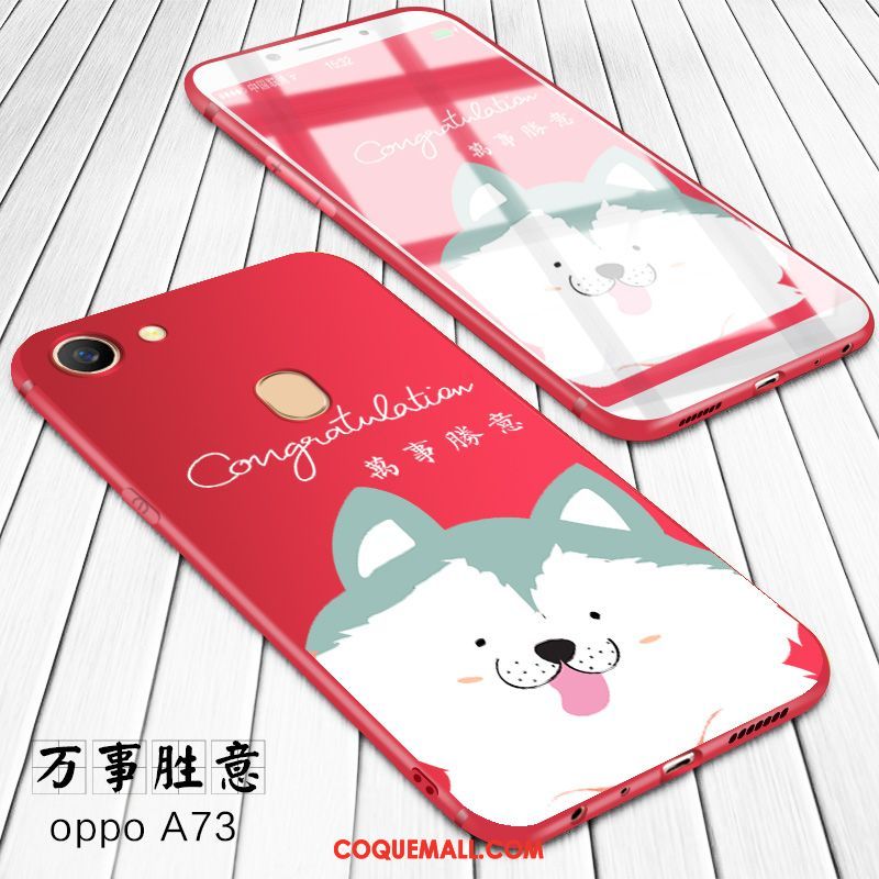 Étui Oppo A73 Personnalité Fluide Doux Tendance, Coque Oppo A73 Téléphone Portable Incassable