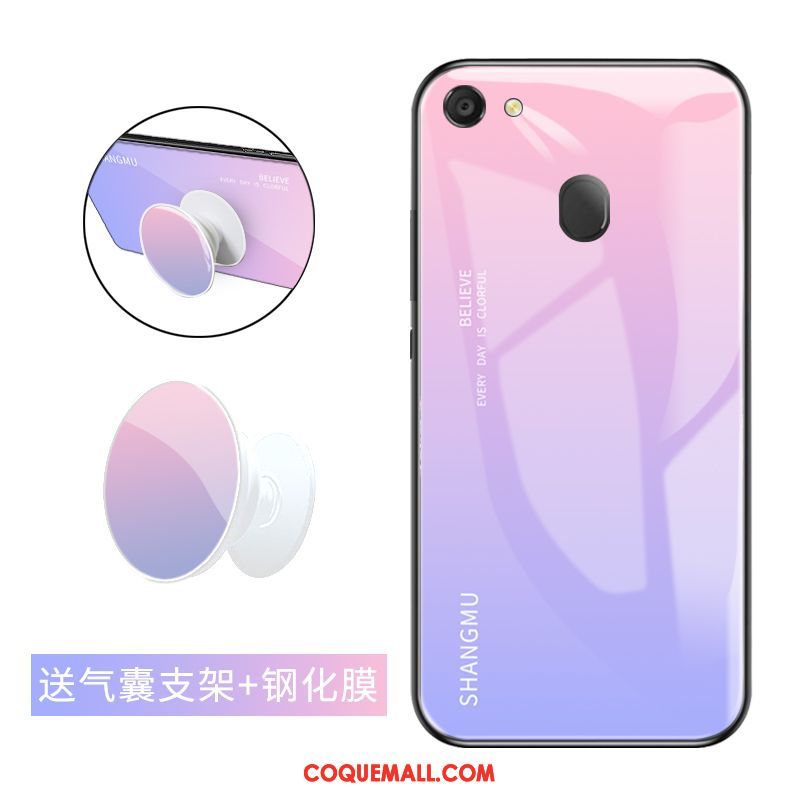 Étui Oppo A73 Personnalité Noir Téléphone Portable, Coque Oppo A73 Verre Tout Compris