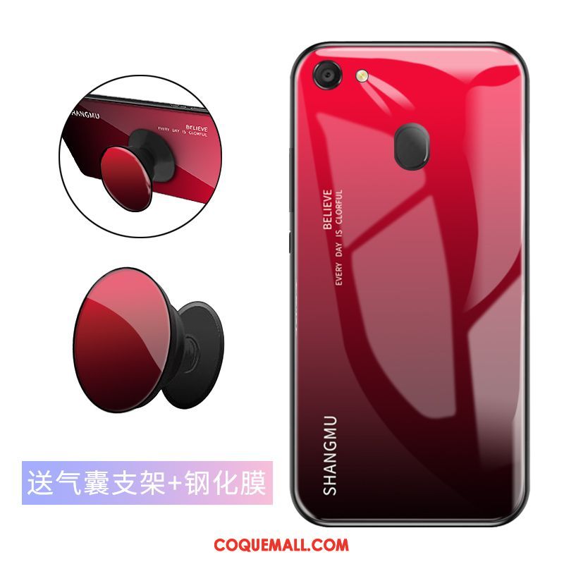 Étui Oppo A73 Personnalité Noir Téléphone Portable, Coque Oppo A73 Verre Tout Compris