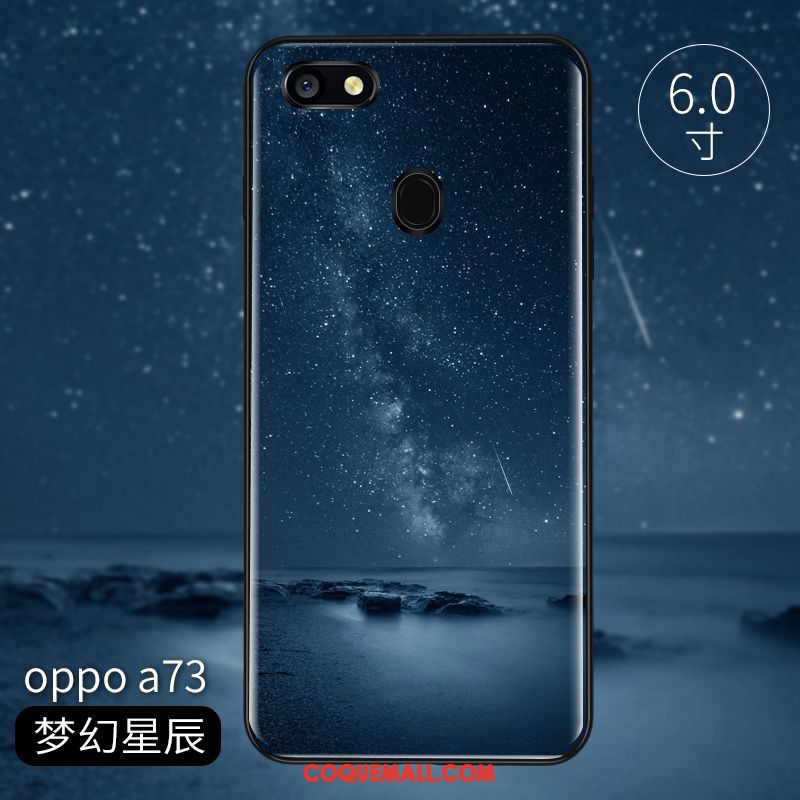 Étui Oppo A73 Personnalité Téléphone Portable Créatif, Coque Oppo A73 Fluide Doux Incassable