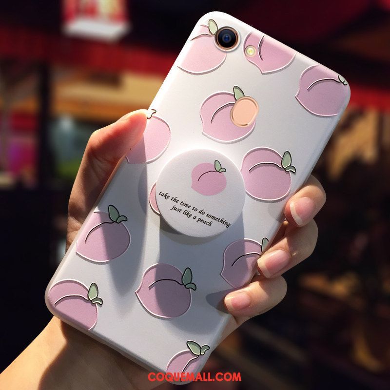 Étui Oppo A73 Tendance Personnalité Tout Compris, Coque Oppo A73 Rose Téléphone Portable