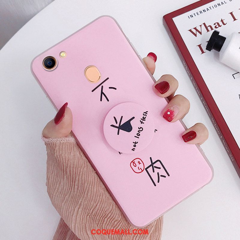 Étui Oppo A73 Tendance Personnalité Tout Compris, Coque Oppo A73 Rose Téléphone Portable