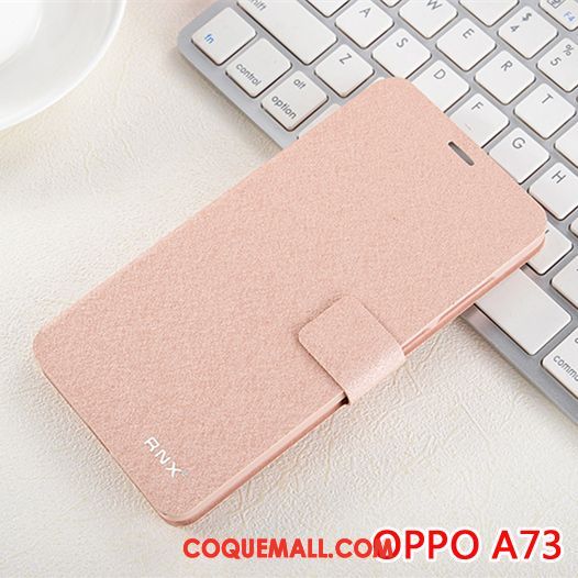 Étui Oppo A73 Tendance Protection Étui En Cuir, Coque Oppo A73 Téléphone Portable Personnalité