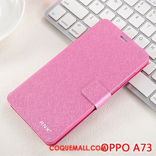 Étui Oppo A73 Tendance Protection Étui En Cuir, Coque Oppo A73 Téléphone Portable Personnalité