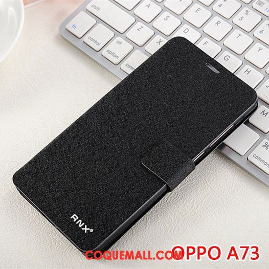 Étui Oppo A73 Tendance Protection Étui En Cuir, Coque Oppo A73 Téléphone Portable Personnalité