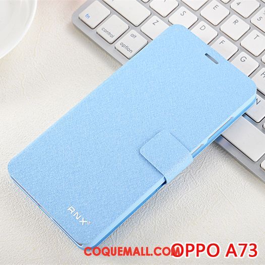 Étui Oppo A73 Tendance Protection Étui En Cuir, Coque Oppo A73 Téléphone Portable Personnalité