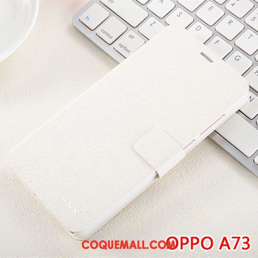 Étui Oppo A73 Tendance Protection Étui En Cuir, Coque Oppo A73 Téléphone Portable Personnalité