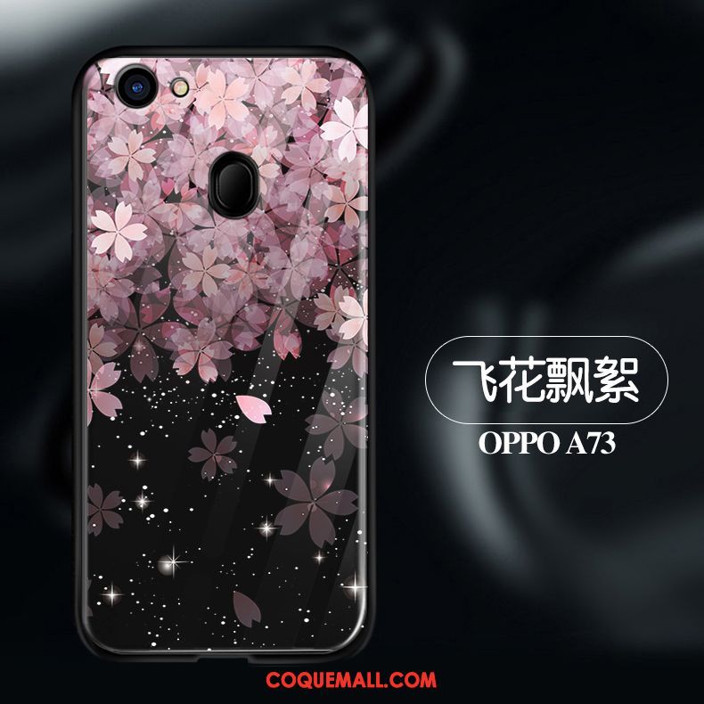 Étui Oppo A73 Tout Compris Délavé En Daim Silicone, Coque Oppo A73 Protection Violet