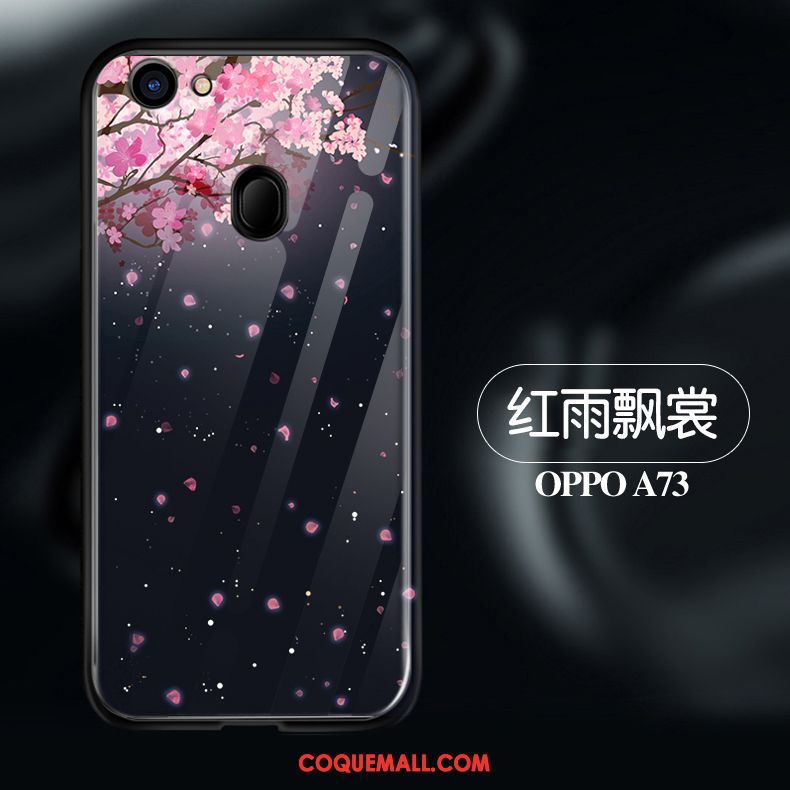 Étui Oppo A73 Tout Compris Délavé En Daim Silicone, Coque Oppo A73 Protection Violet