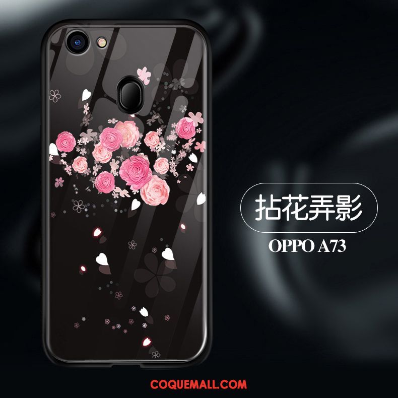 Étui Oppo A73 Tout Compris Délavé En Daim Silicone, Coque Oppo A73 Protection Violet