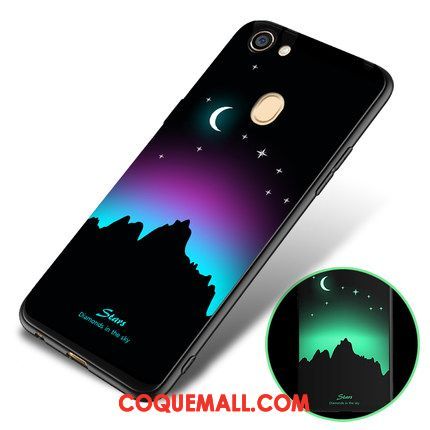 Étui Oppo A73 Tout Compris Lumineuses Créatif, Coque Oppo A73 Incassable Délavé En Daim