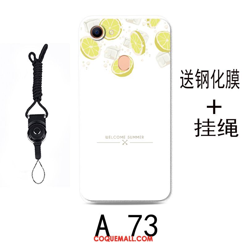 Étui Oppo A73 Tout Compris Transparent Téléphone Portable, Coque Oppo A73 Vert Incassable