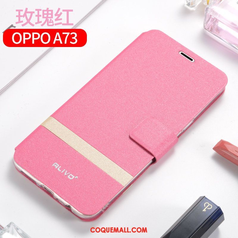 Étui Oppo A73 Téléphone Portable Tout Compris Fluide Doux, Coque Oppo A73 Silicone Protection