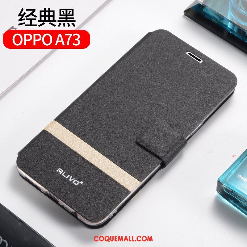 Étui Oppo A73 Téléphone Portable Tout Compris Fluide Doux, Coque Oppo A73 Silicone Protection