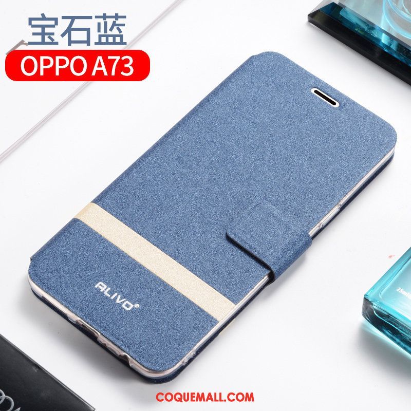 Étui Oppo A73 Téléphone Portable Tout Compris Fluide Doux, Coque Oppo A73 Silicone Protection