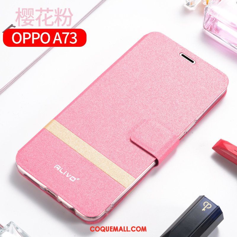 Étui Oppo A73 Téléphone Portable Tout Compris Fluide Doux, Coque Oppo A73 Silicone Protection