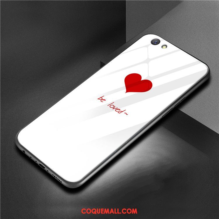 Étui Oppo A83 Amoureux Dessin Animé Simple, Coque Oppo A83 Amour Protection