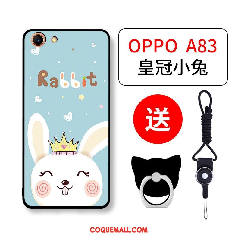 Étui Oppo A83 Charmant Silicone Net Rouge, Coque Oppo A83 Personnalité Tout Compris