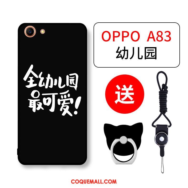 Étui Oppo A83 Charmant Silicone Net Rouge, Coque Oppo A83 Personnalité Tout Compris