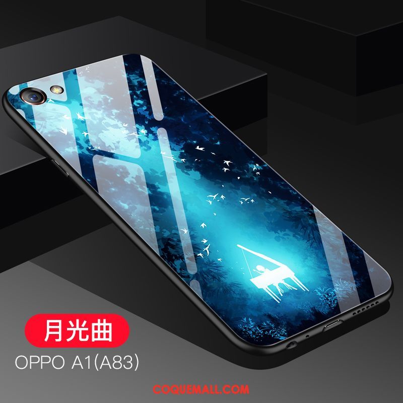 Étui Oppo A83 Cool Incassable Violet, Coque Oppo A83 Personnalité Téléphone Portable