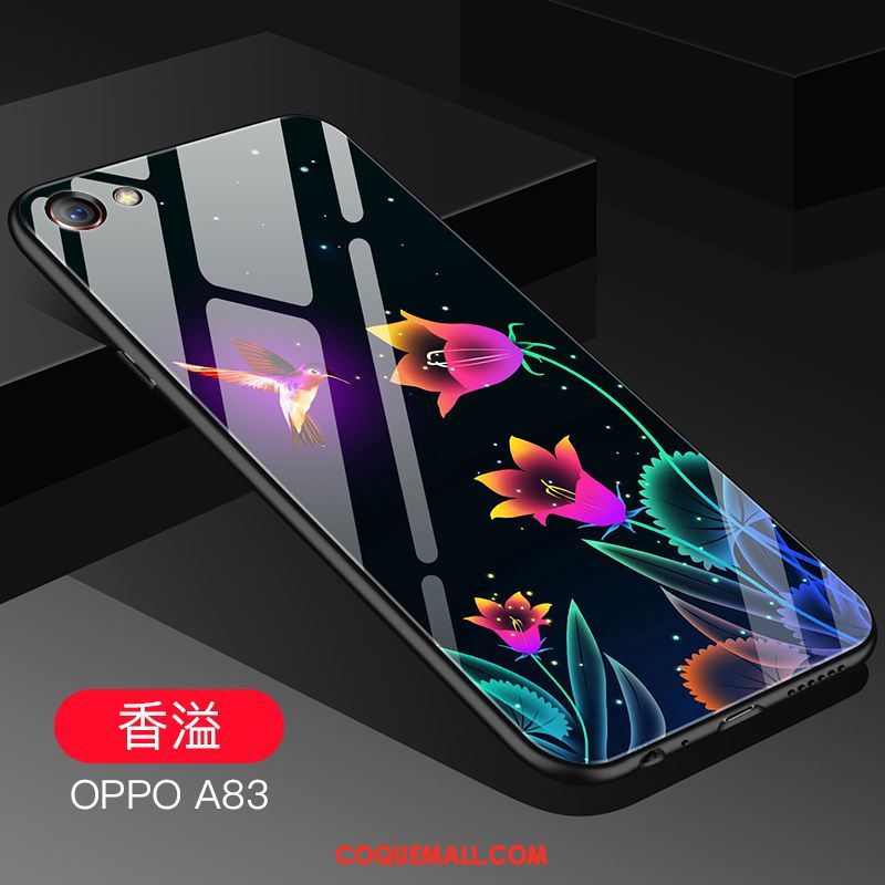 Étui Oppo A83 Cool Incassable Violet, Coque Oppo A83 Personnalité Téléphone Portable