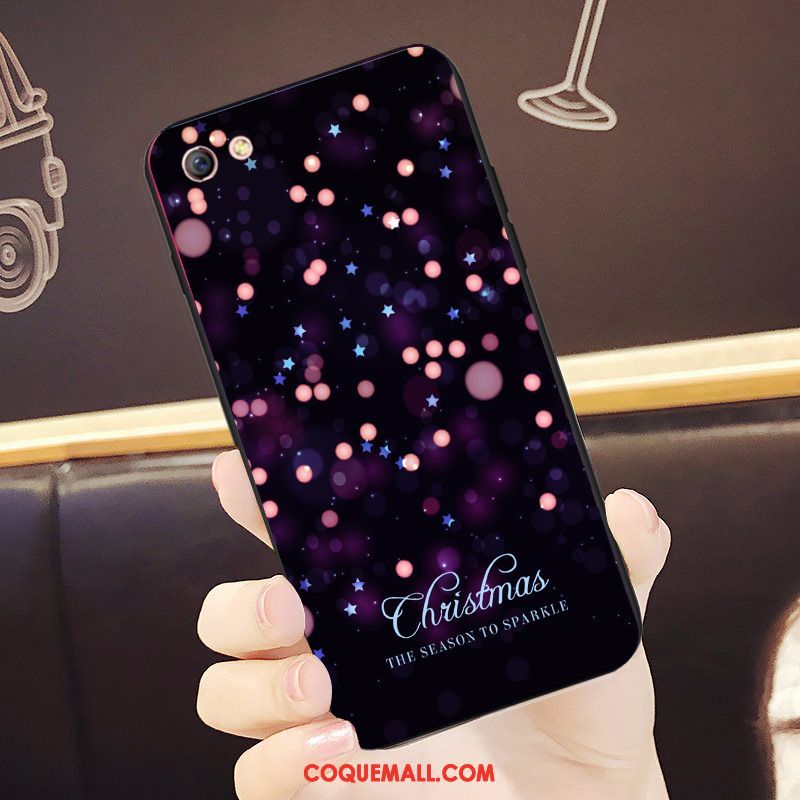 Étui Oppo A83 Créatif Noir Personnalité, Coque Oppo A83 Incassable Silicone