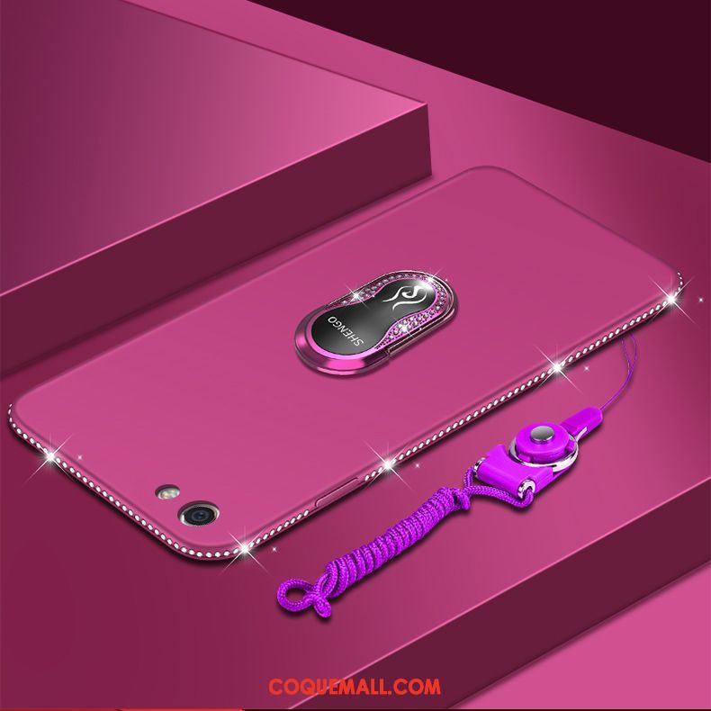 Étui Oppo A83 Créatif Violet Protection, Coque Oppo A83 Tout Compris Fluide Doux