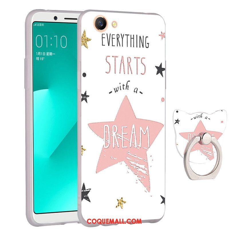 Étui Oppo A83 Fluide Doux Bleu Marin Tout Compris, Coque Oppo A83 Incassable Téléphone Portable