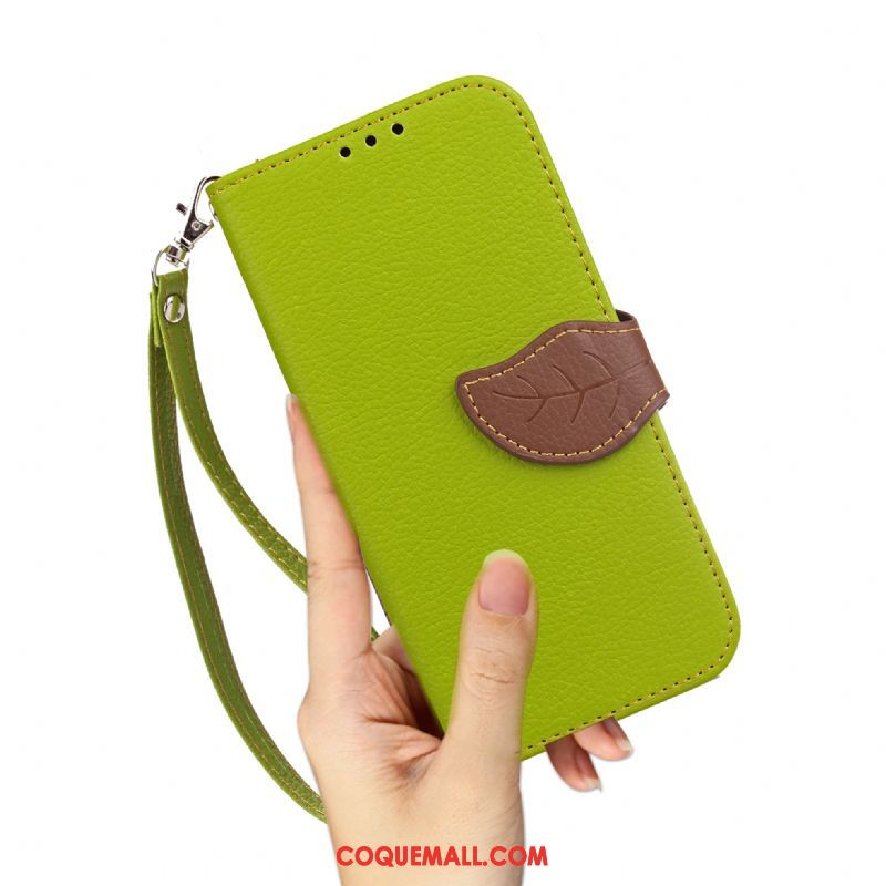 Étui Oppo A83 Incassable Vert Téléphone Portable, Coque Oppo A83 Étui En Cuir Protection