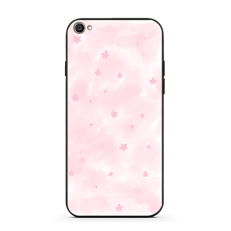 Étui Oppo A83 Noir Incassable Créatif, Coque Oppo A83 Fluide Doux Sakura