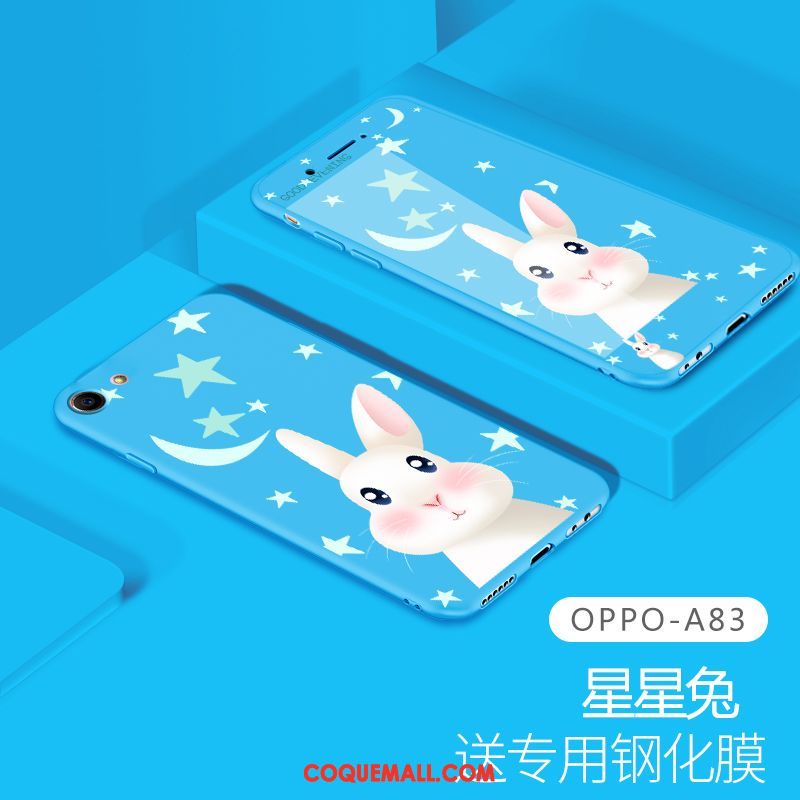 Étui Oppo A83 Tout Compris Dessin Animé Protection, Coque Oppo A83 Personnalité Marque De Tendance