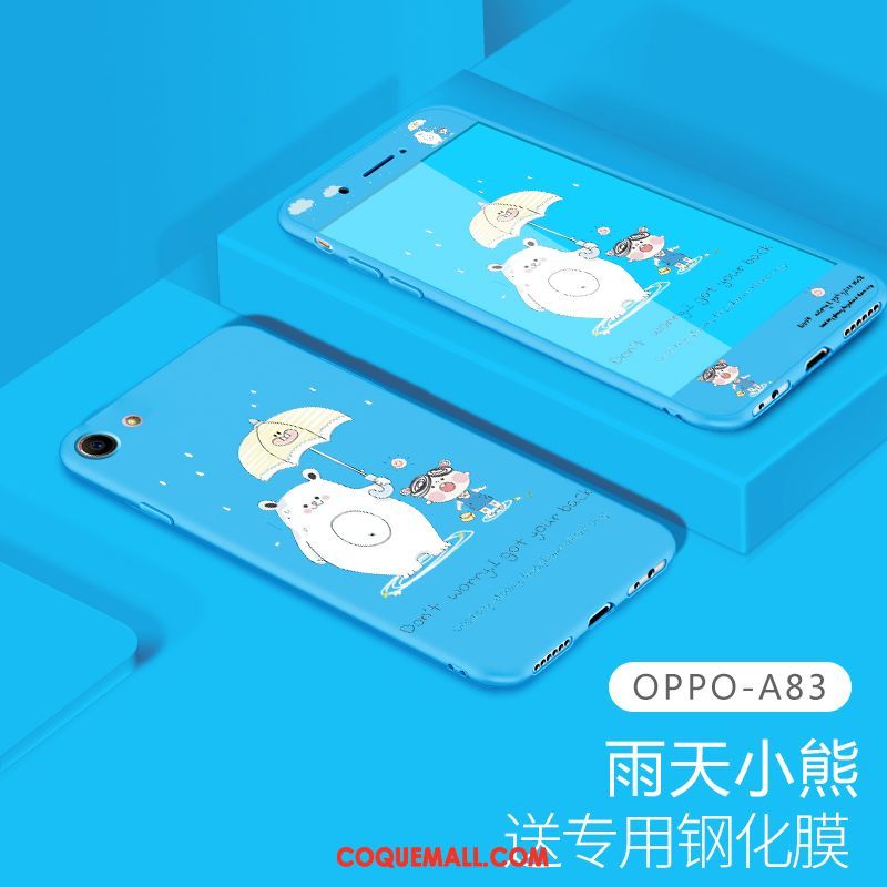 Étui Oppo A83 Tout Compris Dessin Animé Protection, Coque Oppo A83 Personnalité Marque De Tendance