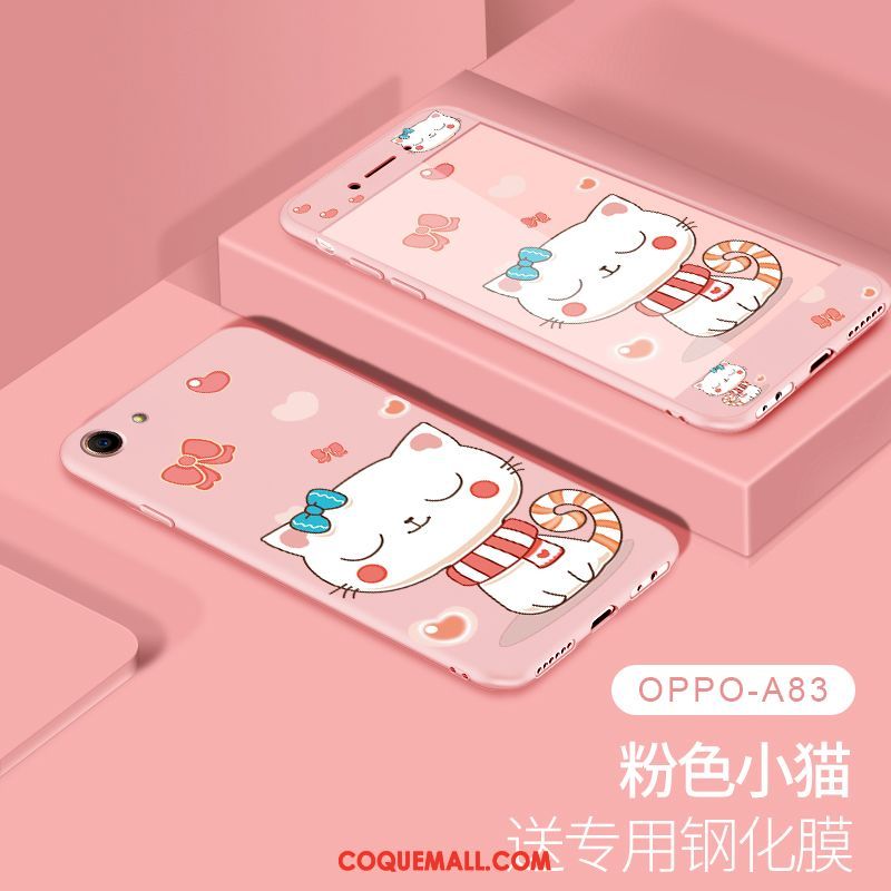 Étui Oppo A83 Tout Compris Dessin Animé Protection, Coque Oppo A83 Personnalité Marque De Tendance