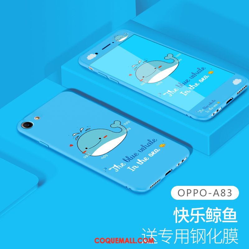 Étui Oppo A83 Tout Compris Dessin Animé Protection, Coque Oppo A83 Personnalité Marque De Tendance