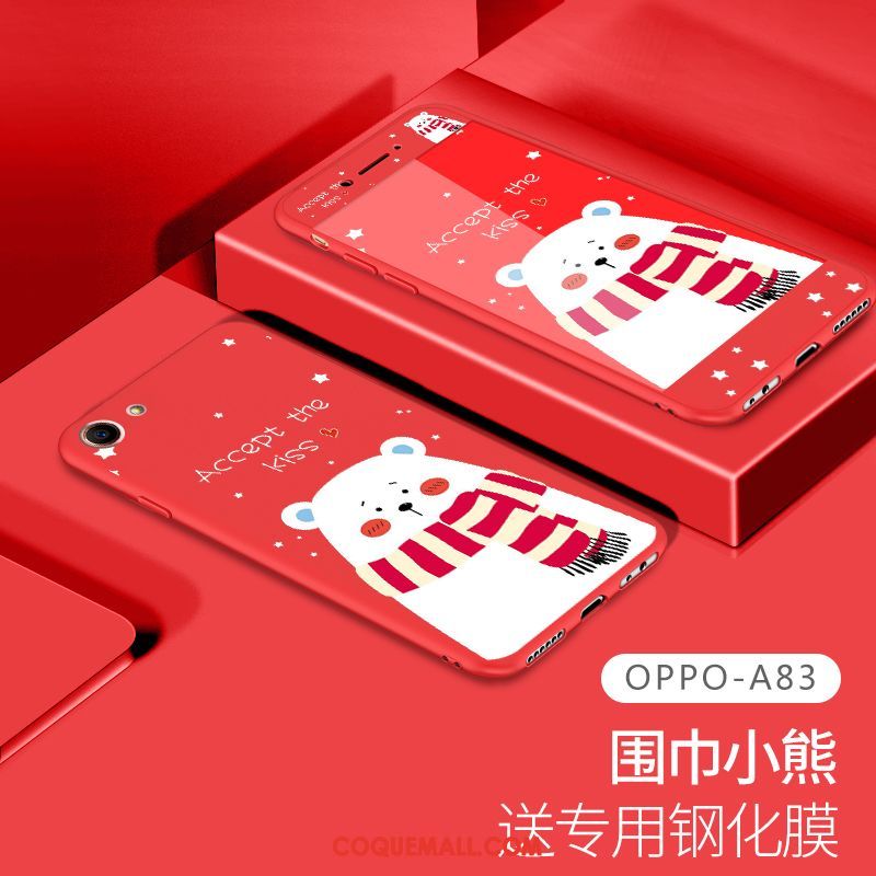 Étui Oppo A83 Tout Compris Dessin Animé Protection, Coque Oppo A83 Personnalité Marque De Tendance