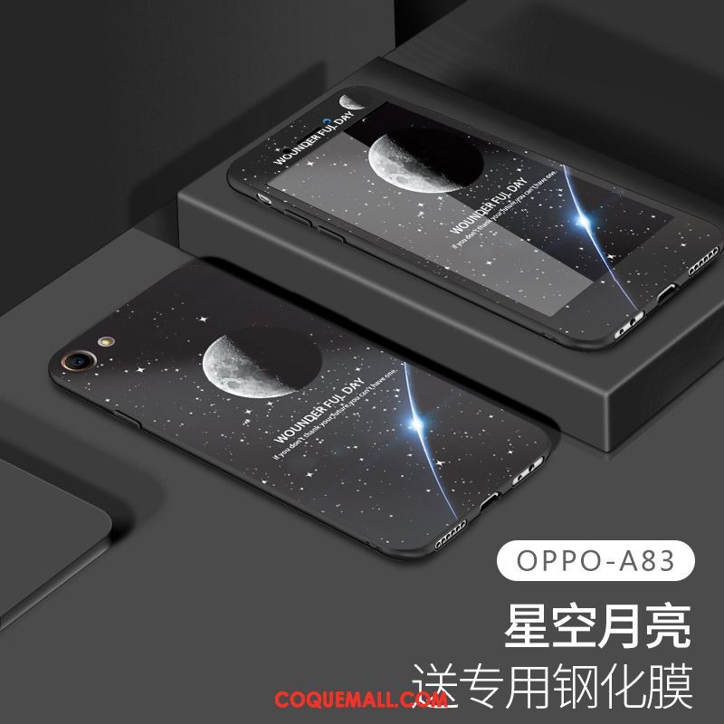 Étui Oppo A83 Tout Compris Dessin Animé Protection, Coque Oppo A83 Personnalité Marque De Tendance