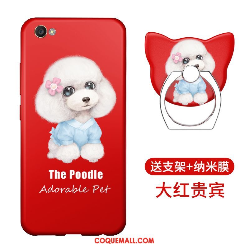 Étui Oppo A83 Tout Compris Tendance Incassable, Coque Oppo A83 Rouge Silicone