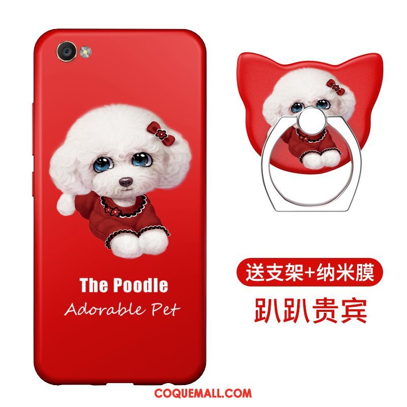 Étui Oppo A83 Tout Compris Tendance Incassable, Coque Oppo A83 Rouge Silicone