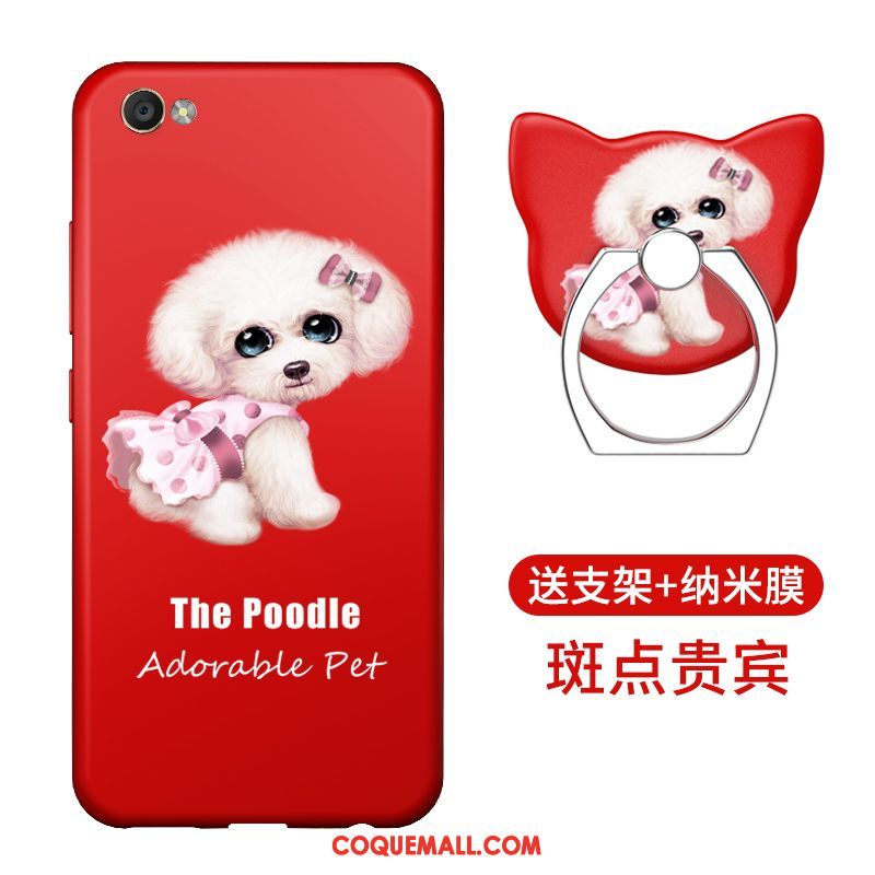 Étui Oppo A83 Tout Compris Tendance Incassable, Coque Oppo A83 Rouge Silicone