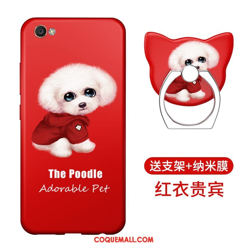 Étui Oppo A83 Tout Compris Tendance Incassable, Coque Oppo A83 Rouge Silicone