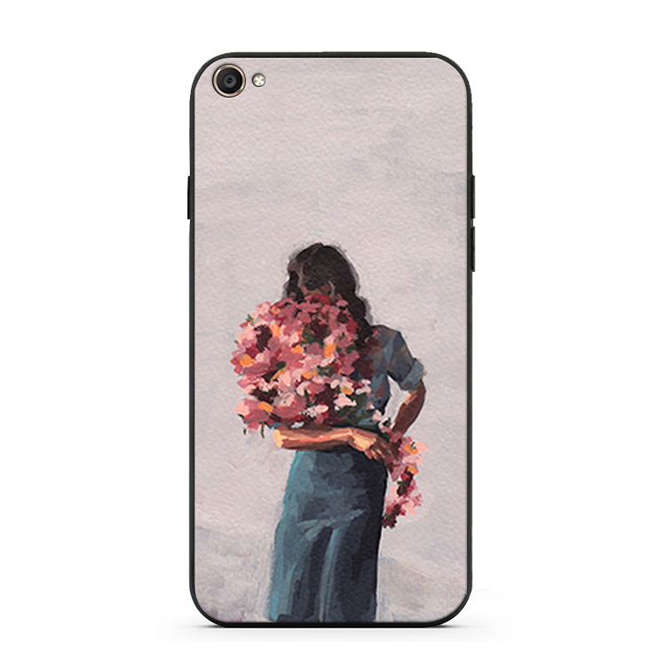 Étui Oppo A83 Téléphone Portable Art Créatif, Coque Oppo A83 Tendance Peinte À La Main