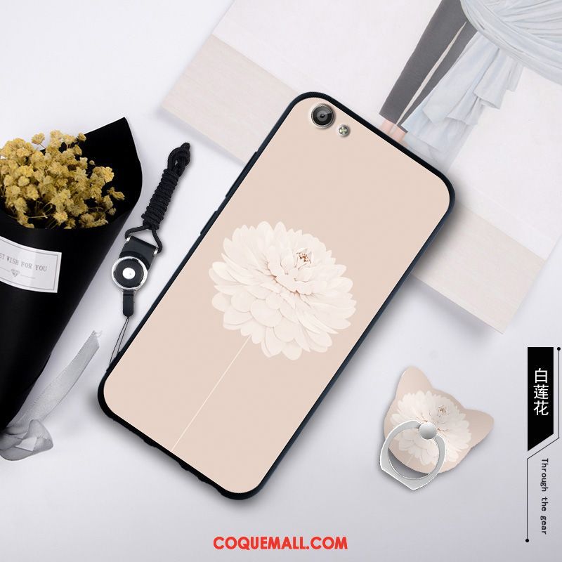 Étui Oppo A83 Vert Personnalité Ornements Suspendus, Coque Oppo A83 Fluide Doux Silicone