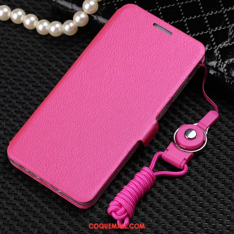 Étui Oppo A83 Étui En Cuir Fluide Doux Personnalité, Coque Oppo A83 Silicone Violet