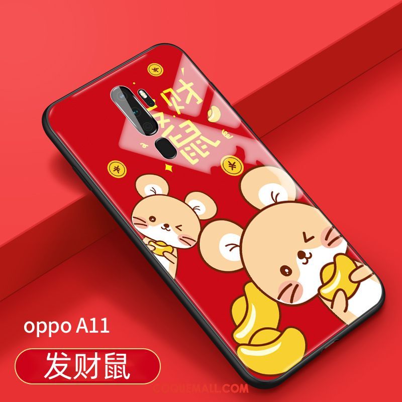 Étui Oppo A9 2020 Charmant Fluide Doux Silicone, Coque Oppo A9 2020 Verre Protection