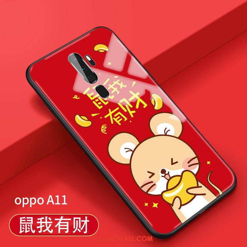 Étui Oppo A9 2020 Charmant Fluide Doux Silicone, Coque Oppo A9 2020 Verre Protection