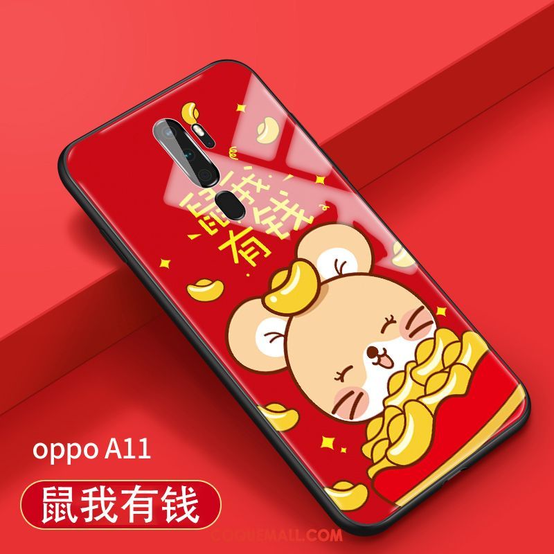 Étui Oppo A9 2020 Charmant Fluide Doux Silicone, Coque Oppo A9 2020 Verre Protection